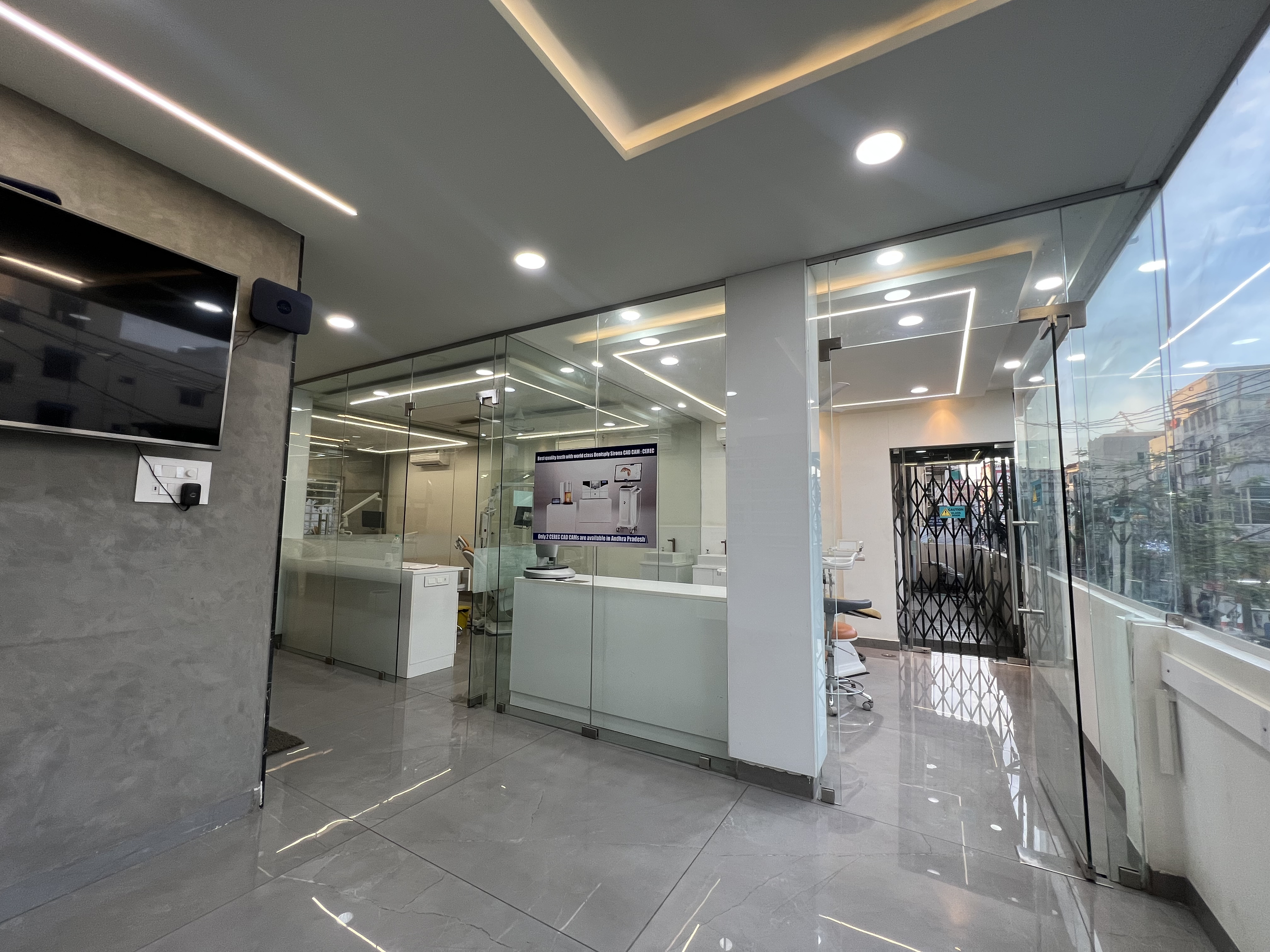 city dental Clinic Interior vijaywada