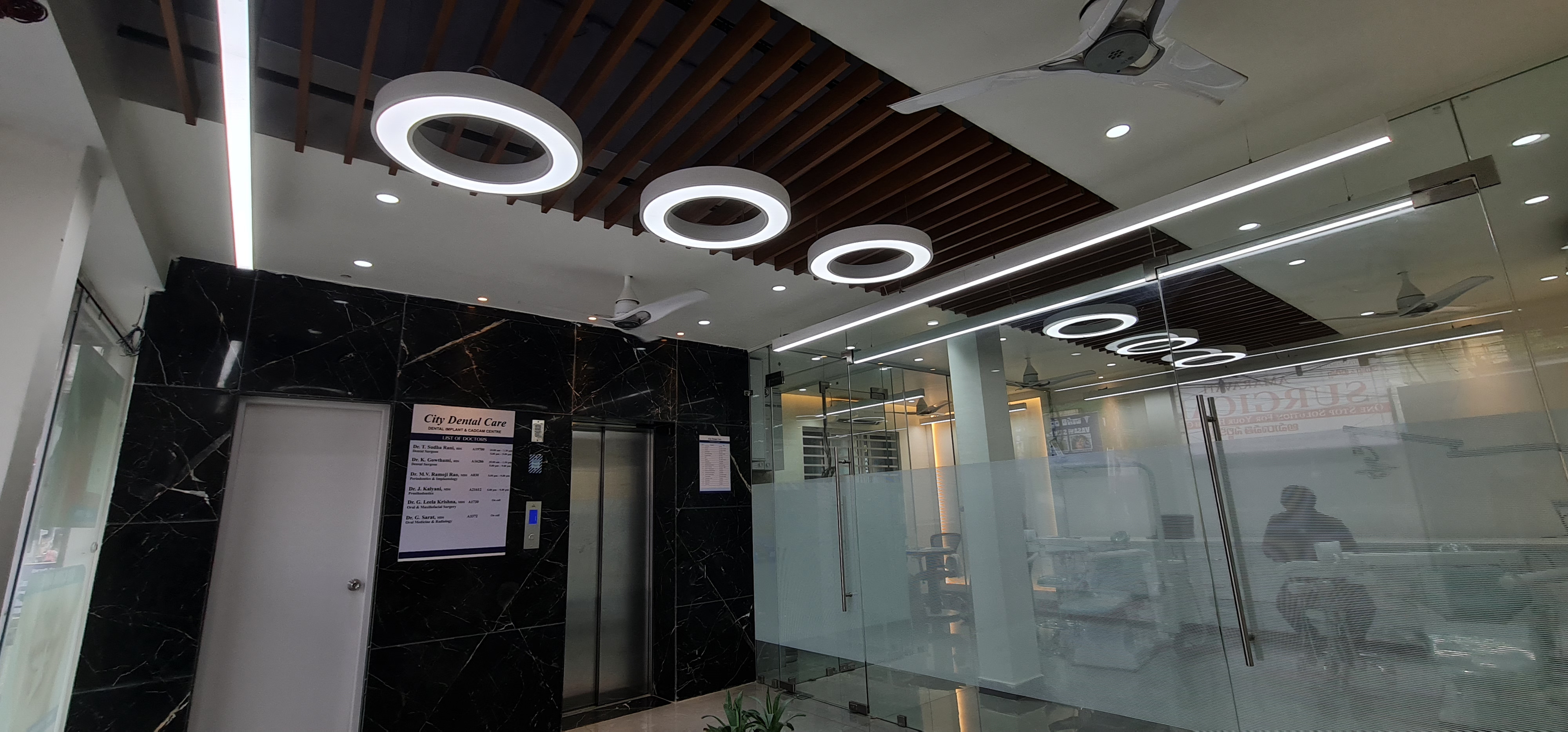 city dental Clinic Interior vijaywada